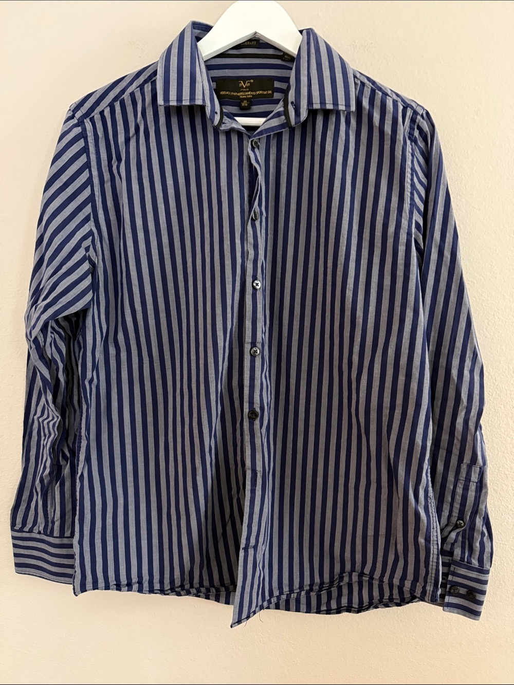 Versace 19-69 Abbigliamento Sportivo Srl Long Sleeve Button Up Shirt [MIC0769]
